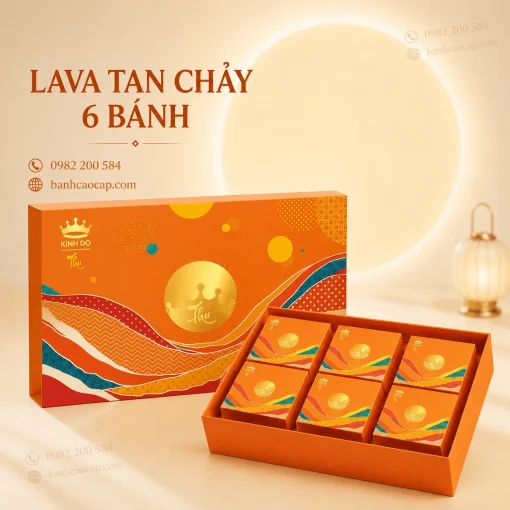 Lava Tan Chảy 6 Bánh