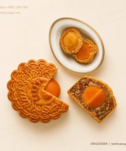 Bánh Trung Thu Bào Ngư 2 Trứng Đặc Biệt 210g Kinh Đô
